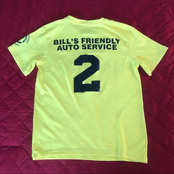 RARE Neon Yankees Little League YTH Jersey - Picture 2 of 3